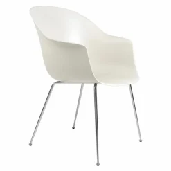 Sale Bat Stoel Chroom Onderstel Eetkamerstoelen