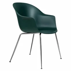 Sale Bat Stoel Chroom Onderstel Eetkamerstoelen