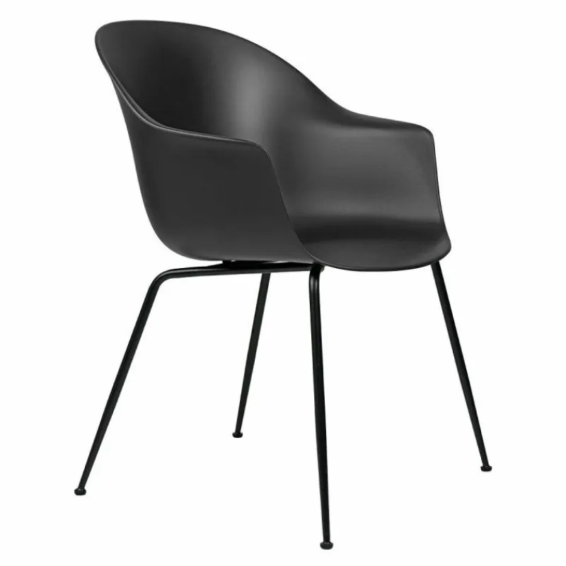 Clearance Bat Stoel Zwart Onderstel Eetkamerstoelen