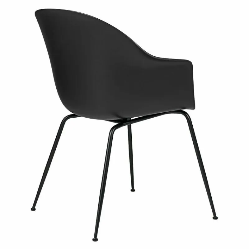 Clearance Bat Stoel Zwart Onderstel Eetkamerstoelen