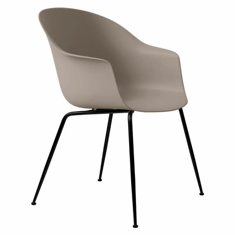 Clearance Bat Stoel Zwart Onderstel Eetkamerstoelen