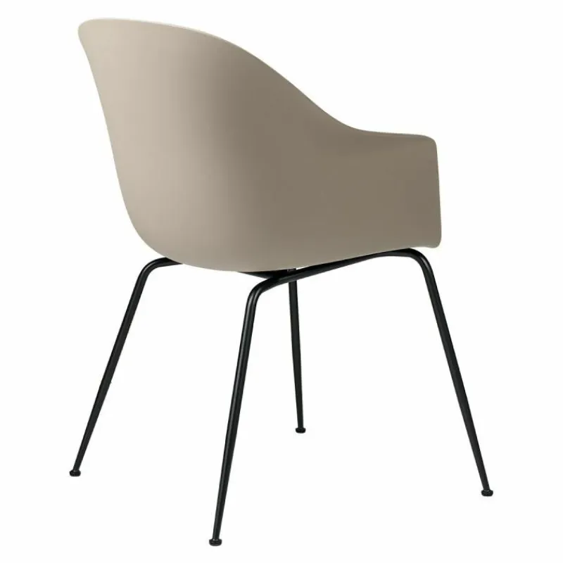 Clearance Bat Stoel Zwart Onderstel Eetkamerstoelen