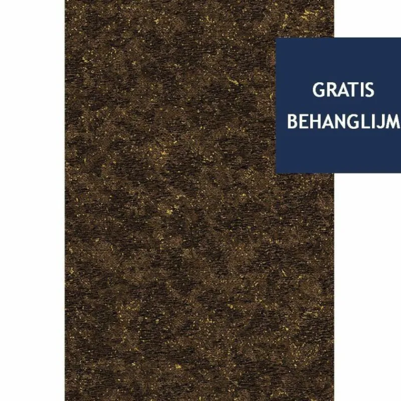 Sale Bearded Leopard Behang Blackened Gold Behang