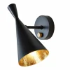 Outlet Beat Wall Black Wandlamp Wandlampen