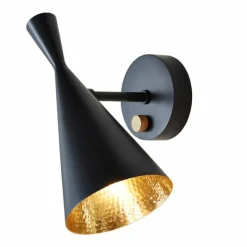 Outlet Beat Wall Black Wandlamp Wandlampen