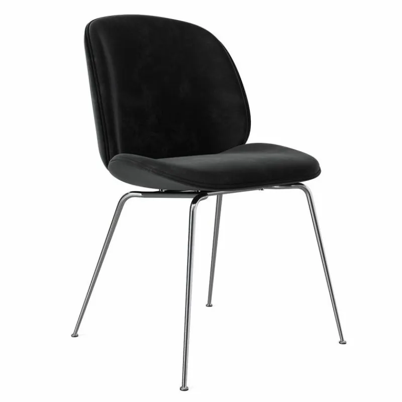 Best Beetle Stoel, chroom onderstel Eetkamerstoelen