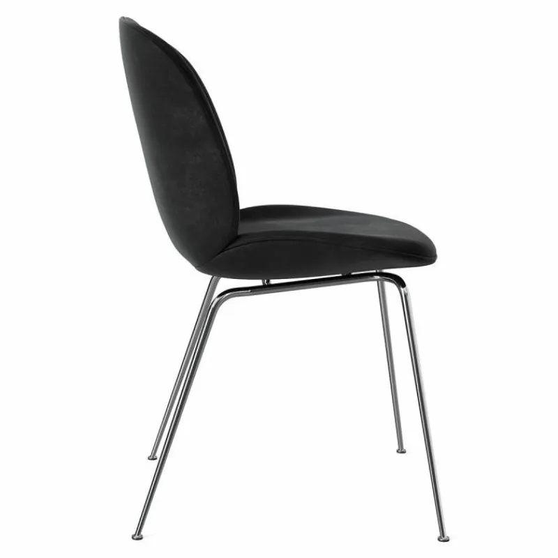 Best Beetle Stoel, chroom onderstel Eetkamerstoelen