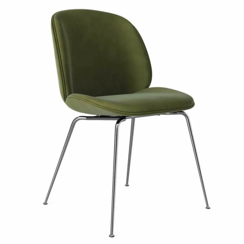 Best Beetle Stoel, chroom onderstel Eetkamerstoelen