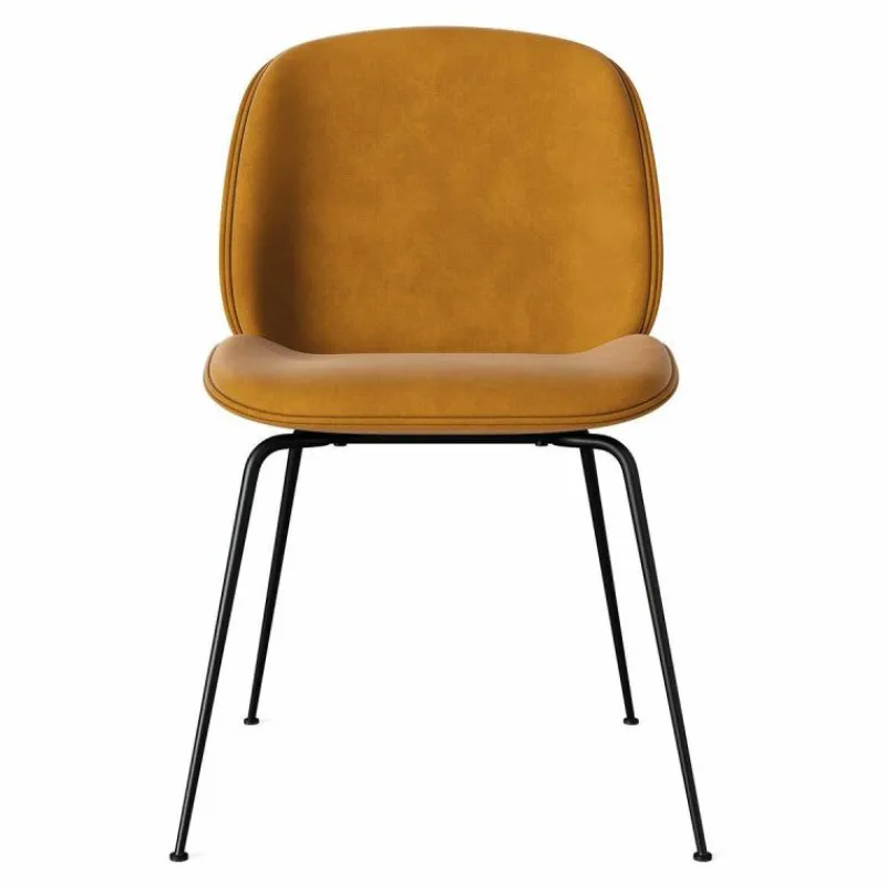 Discount Beetle Stoel, mat zwart onderstel Eetkamerstoelen