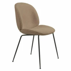 Discount Beetle Stoel, mat zwart onderstel Eetkamerstoelen