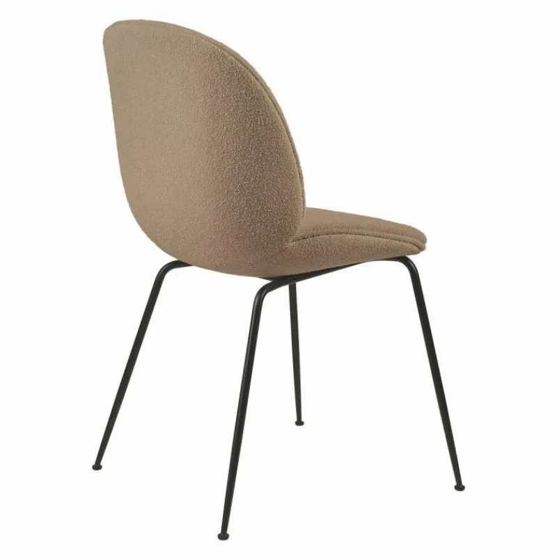 Discount Beetle Stoel, mat zwart onderstel Eetkamerstoelen