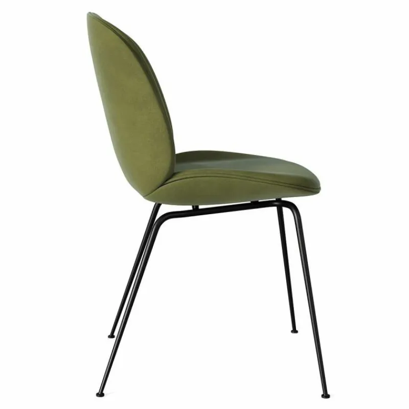 Discount Beetle Stoel, mat zwart onderstel Eetkamerstoelen