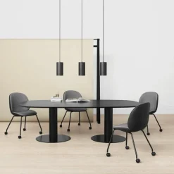 Clearance Beetle Stoel, met wielen Bureaustoelen|Eetkamerstoelen