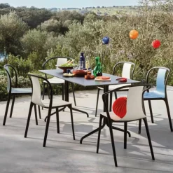 Outlet Belleville Stoel Kunststof Tuinstoelen|Eetkamerstoelen