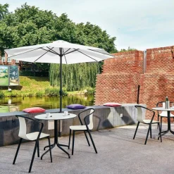 Hot Belleville Tafel Rond Tuintafels|Eettafels