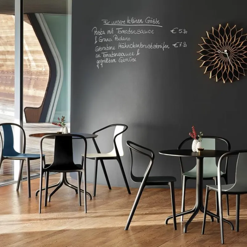 Hot Belleville Tafel Rond Tuintafels|Eettafels