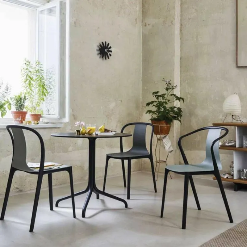 Hot Belleville Tafel Rond Tuintafels|Eettafels