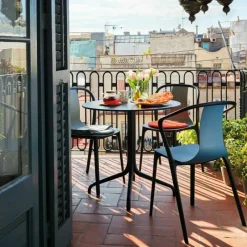 Hot Belleville Tafel Rond Tuintafels|Eettafels
