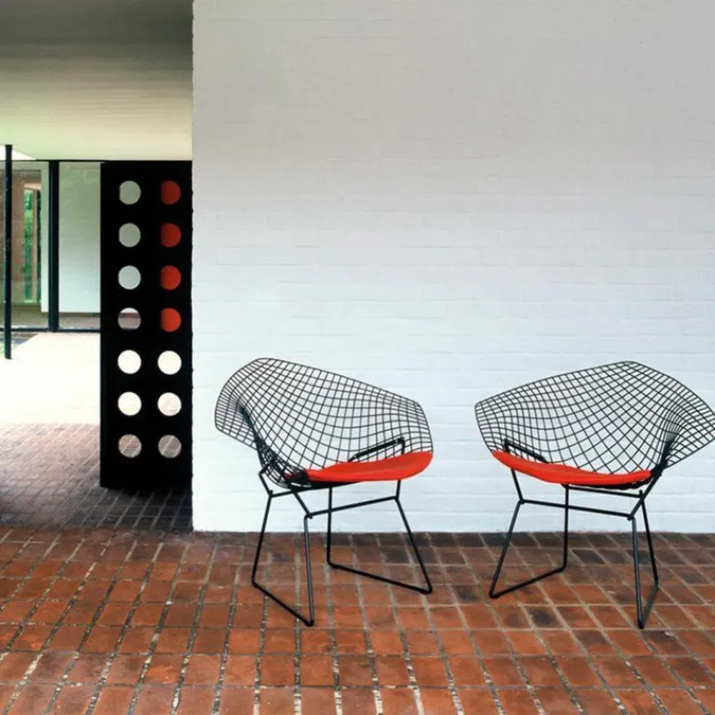 Bertoia Diamond Fauteuil Tuinstoelen|Fauteuils