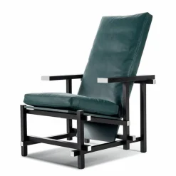 Outlet Black Red and Blue Zeilmaker Stoel Loungestoelen|Fauteuils