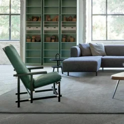 Outlet Black Red and Blue Zeilmaker Stoel Loungestoelen|Fauteuils
