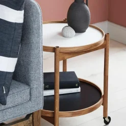 Hot Bølling Trolley Model 60 Zwart Bijzettafels