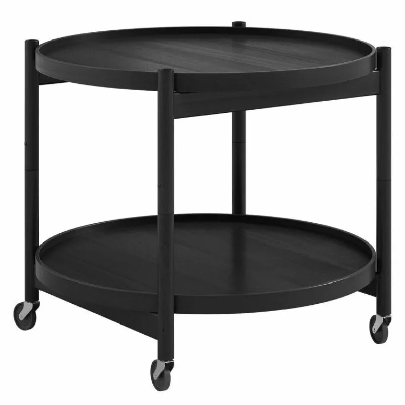 Hot Bølling Trolley Model 60 Zwart Bijzettafels