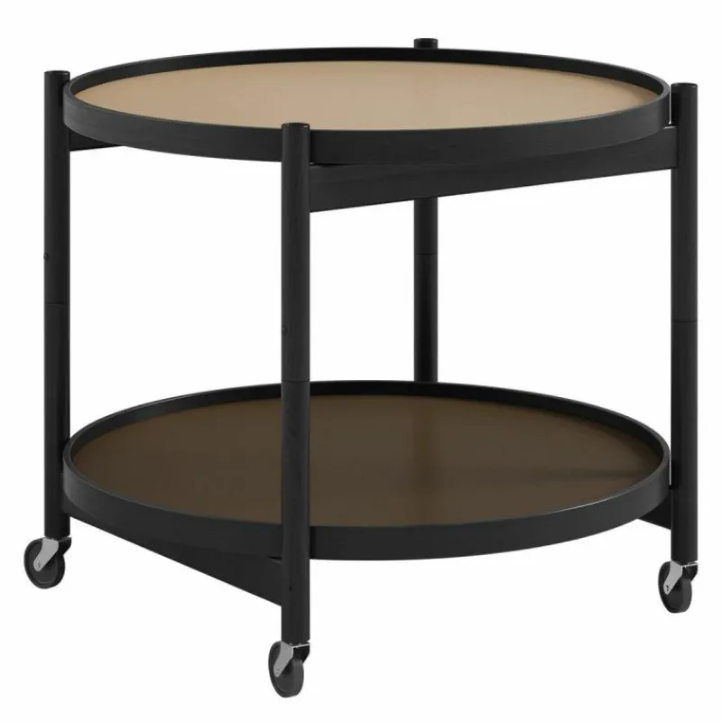 Hot Bølling Trolley Model 60 Zwart Bijzettafels