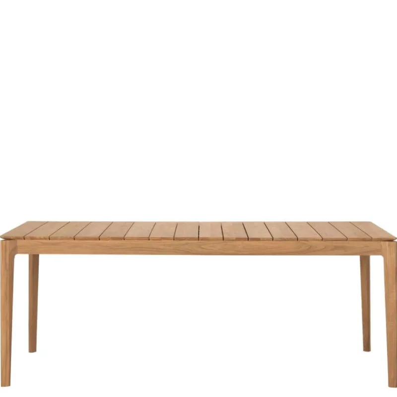 New Bok Eettafel Outdoor Uitschuifbaar Teak Tuintafels