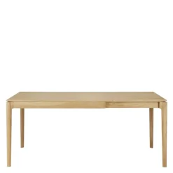 Clearance Bok Eettafel Uitschuifbaar Gelakt Eiken Eettafels
