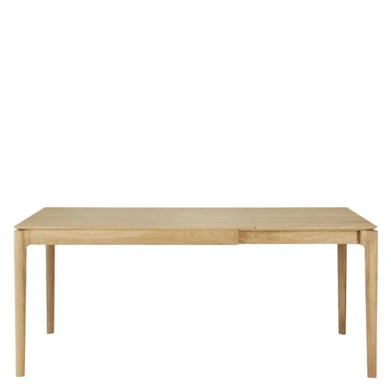 Clearance Bok Eettafel Uitschuifbaar Gelakt Eiken Eettafels