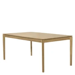 Clearance Bok Eettafel Uitschuifbaar Gelakt Eiken Eettafels