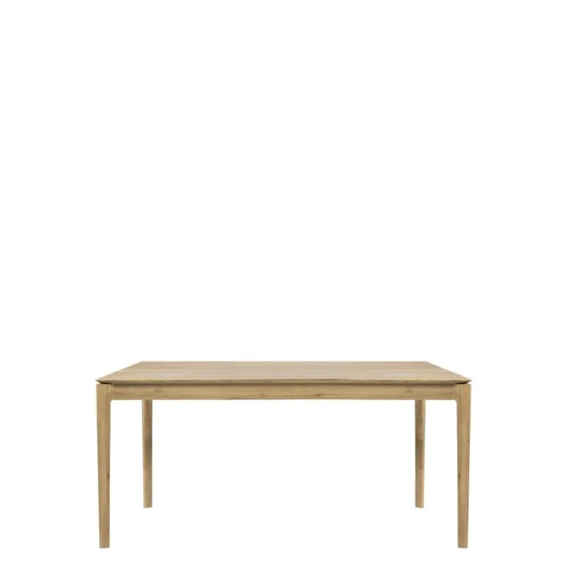 Clearance Bok Eettafel Uitschuifbaar Gelakt Eiken Eettafels