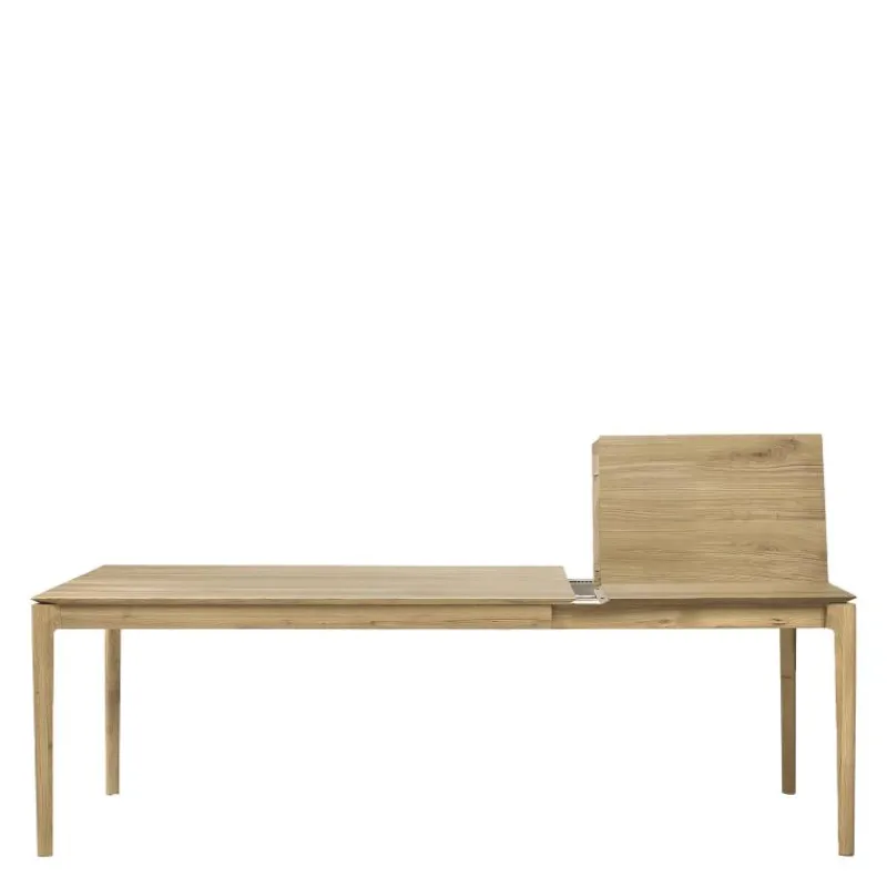 Clearance Bok Eettafel Uitschuifbaar Gelakt Eiken Eettafels