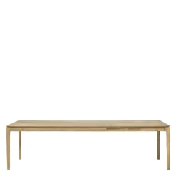 Clearance Bok Eettafel Uitschuifbaar Gelakt Eiken Eettafels