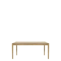 Clearance Bok Eettafel Uitschuifbaar Gelakt Eiken Eettafels