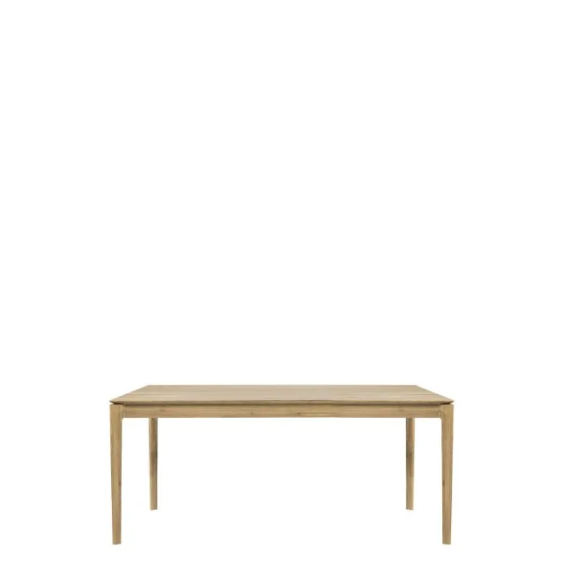 Clearance Bok Eettafel Uitschuifbaar Gelakt Eiken Eettafels