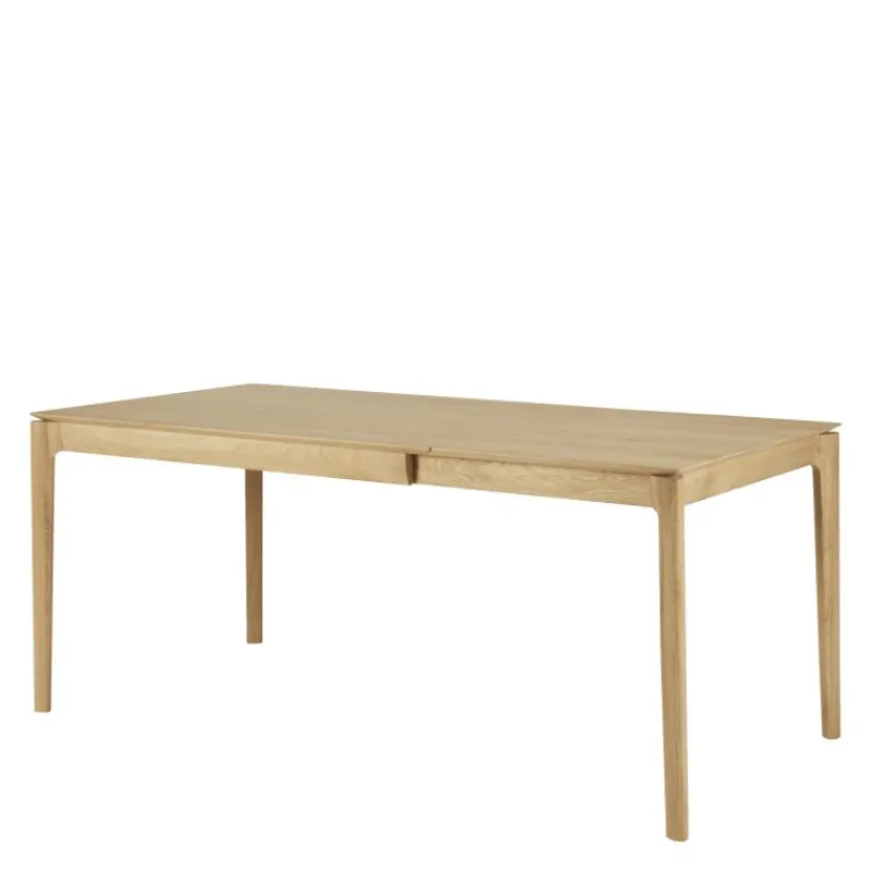 Clearance Bok Eettafel Uitschuifbaar Gelakt Eiken Eettafels