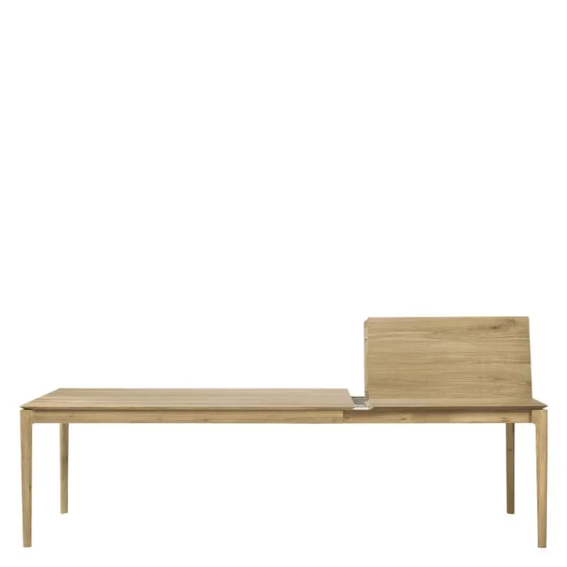 Clearance Bok Eettafel Uitschuifbaar Gelakt Eiken Eettafels