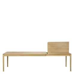 Clearance Bok Eettafel Uitschuifbaar Gelakt Eiken Eettafels