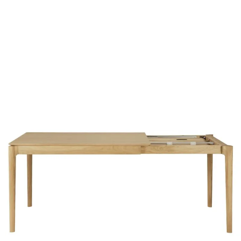 Clearance Bok Eettafel Uitschuifbaar Gelakt Eiken Eettafels