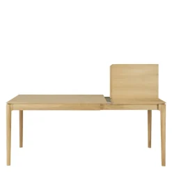 Clearance Bok Eettafel Uitschuifbaar Gelakt Eiken Eettafels
