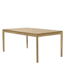 Clearance Bok Eettafel Uitschuifbaar Gelakt Eiken Eettafels