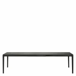 Discount Bok Eettafel Uitschuifbaar Eiken Zwart Eettafels