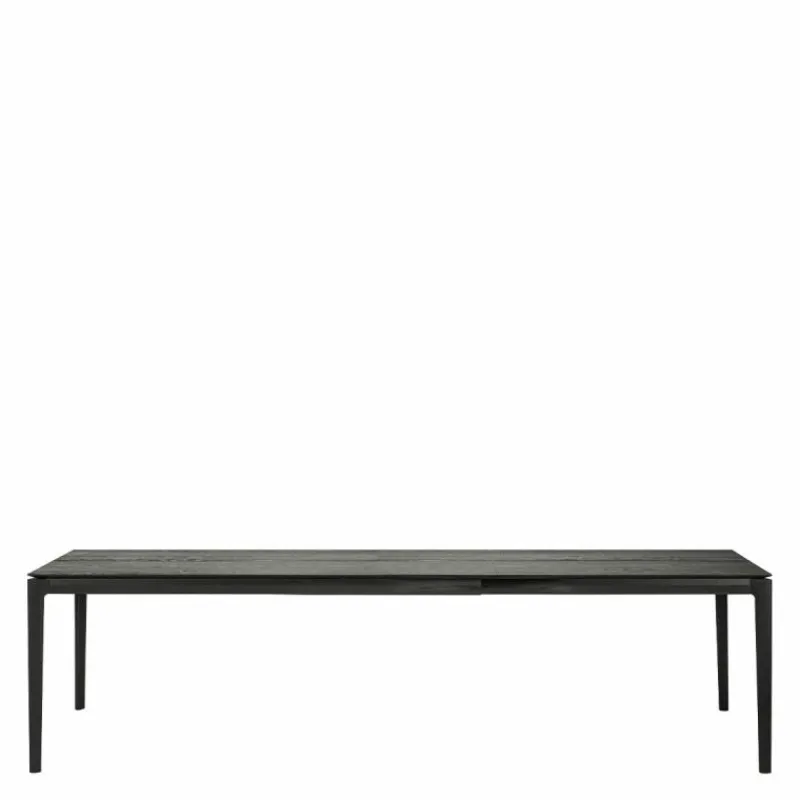 Discount Bok Eettafel Uitschuifbaar Eiken Zwart Eettafels