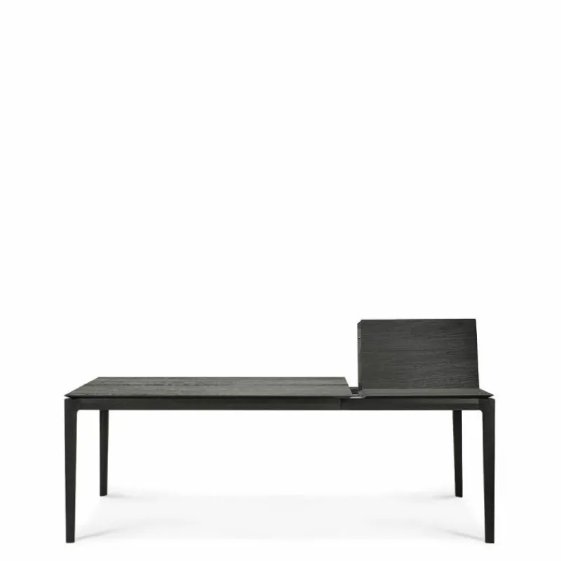 Discount Bok Eettafel Uitschuifbaar Eiken Zwart Eettafels