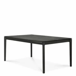 Discount Bok Eettafel Uitschuifbaar Eiken Zwart Eettafels