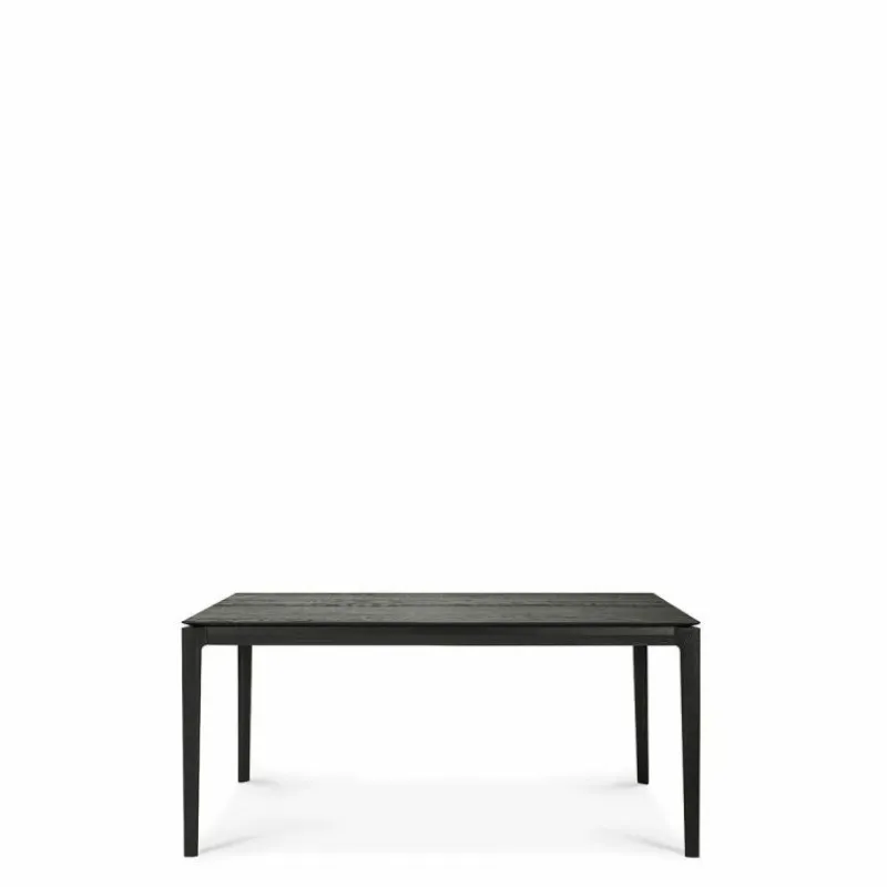 Discount Bok Eettafel Uitschuifbaar Eiken Zwart Eettafels