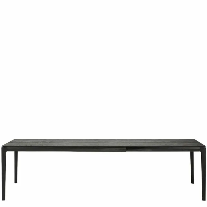 Discount Bok Eettafel Uitschuifbaar Eiken Zwart Eettafels