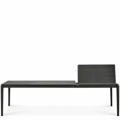 Discount Bok Eettafel Uitschuifbaar Eiken Zwart Eettafels